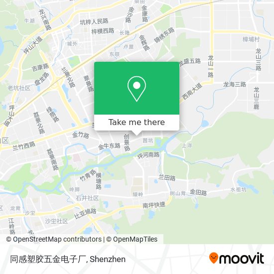 同感塑胶五金电子厂 map