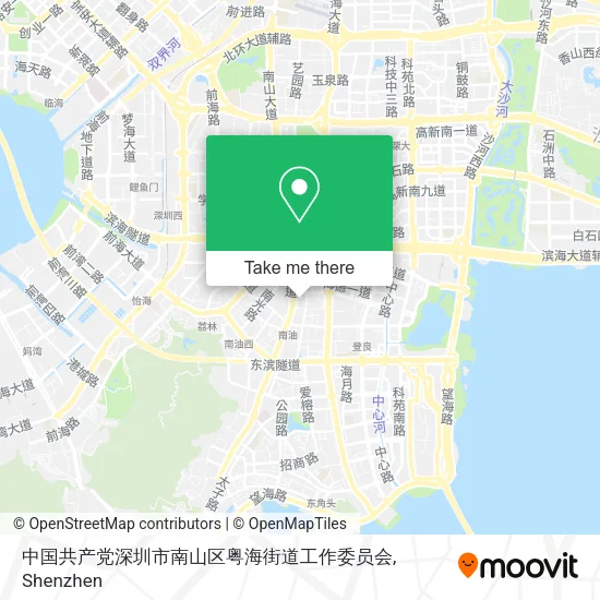 中国共产党深圳市南山区粤海街道工作委员会 map