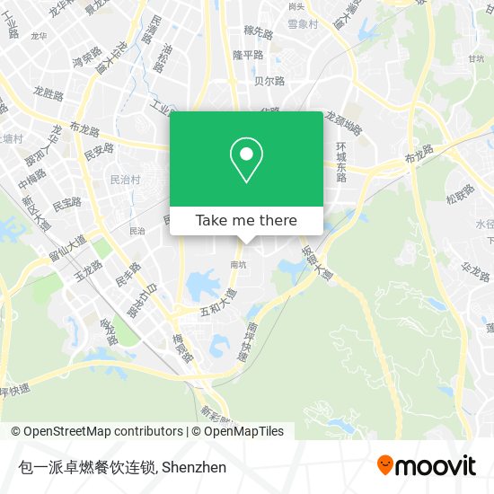 包一派卓燃餐饮连锁 map