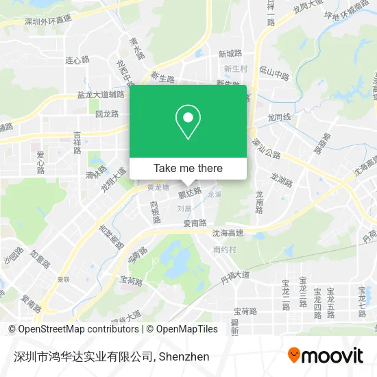深圳市鸿华达实业有限公司 map