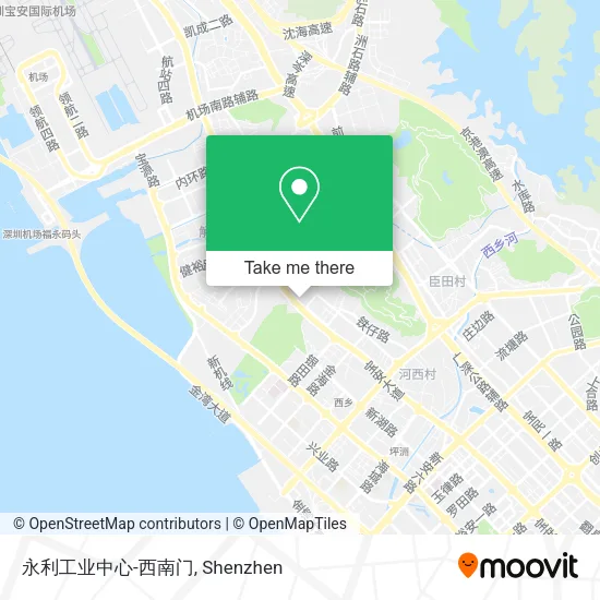 永利工业中心-西南门 map