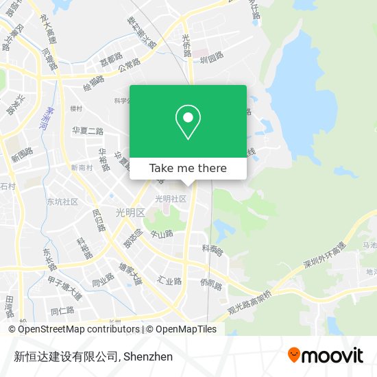 新恒达建设有限公司 map