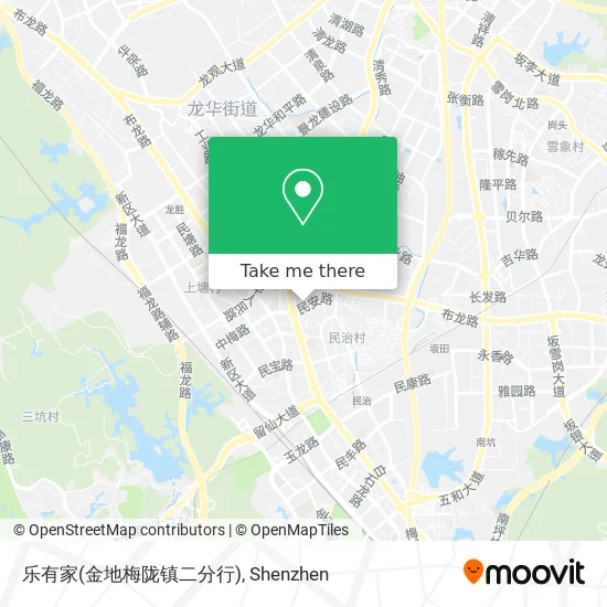 乐有家(金地梅陇镇二分行) map