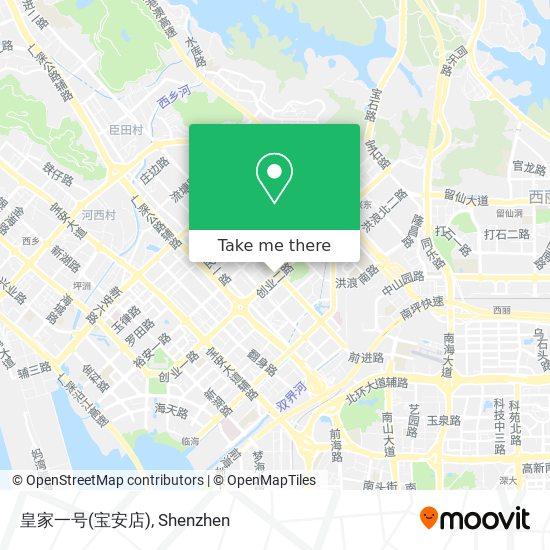 皇家一号(宝安店) map