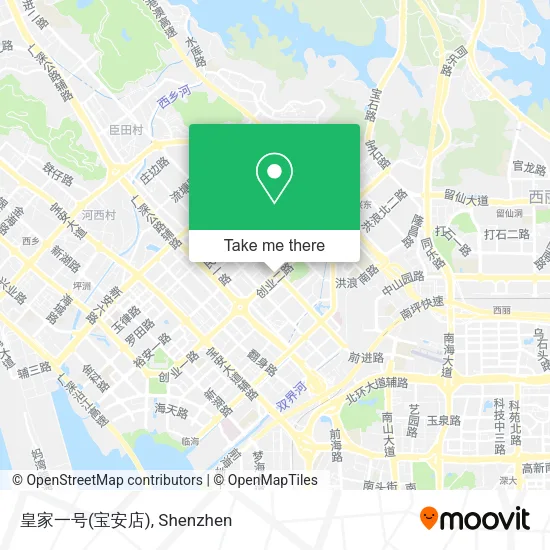 皇家一号(宝安店) map