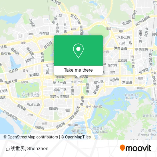点线世界 map