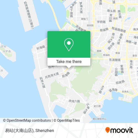 易站(大南山店) map