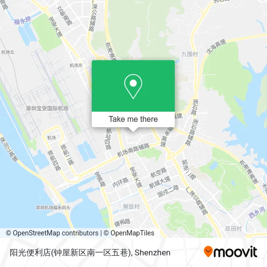阳光便利店(钟屋新区南一区五巷) map