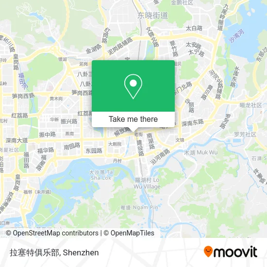 拉塞特俱乐部 map