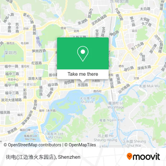 街电(江边渔火东园店) map