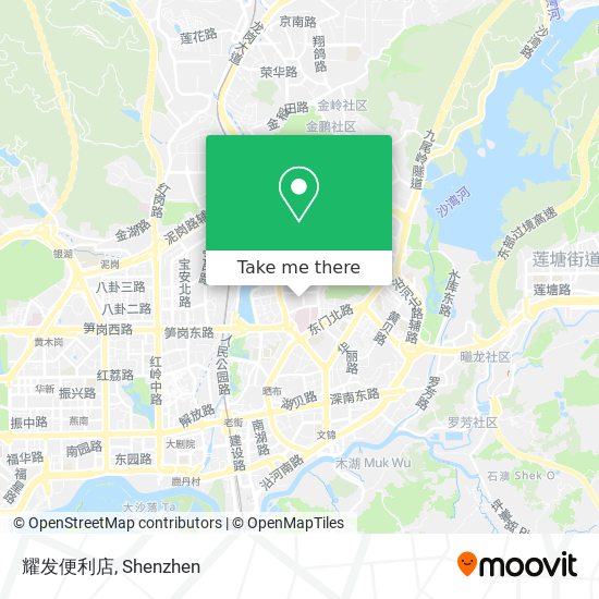 耀发便利店 map