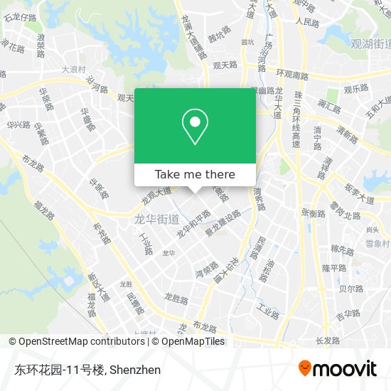 东环花园-11号楼 map