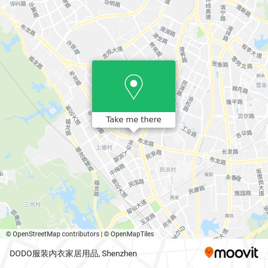 DODO服装内衣家居用品 map