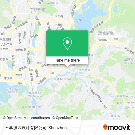 米李服装设计有限公司 map