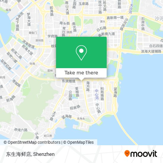 东生海鲜店 map