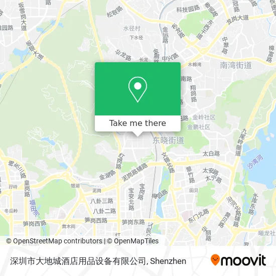 深圳市大地城酒店用品设备有限公司 map