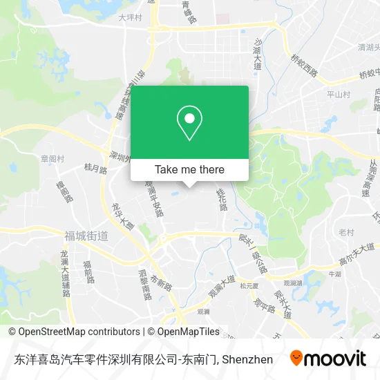 东洋喜岛汽车零件深圳有限公司-东南门 map