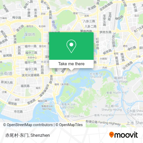 赤尾村-东门 map