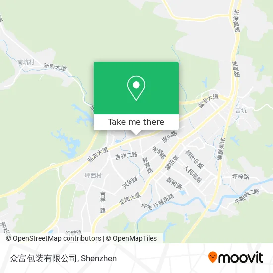 众富包装有限公司 map