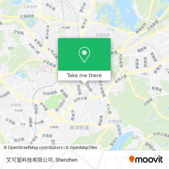 艾可盟科技有限公司 map