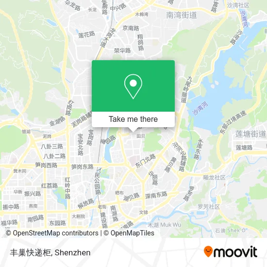 丰巢快递柜 map