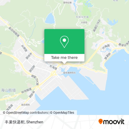 丰巢快递柜 map