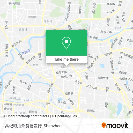 高记粮油杂货批发行 map