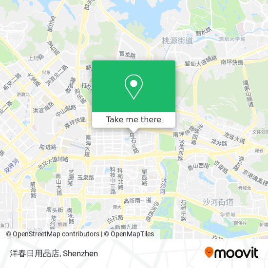 洋春日用品店 map