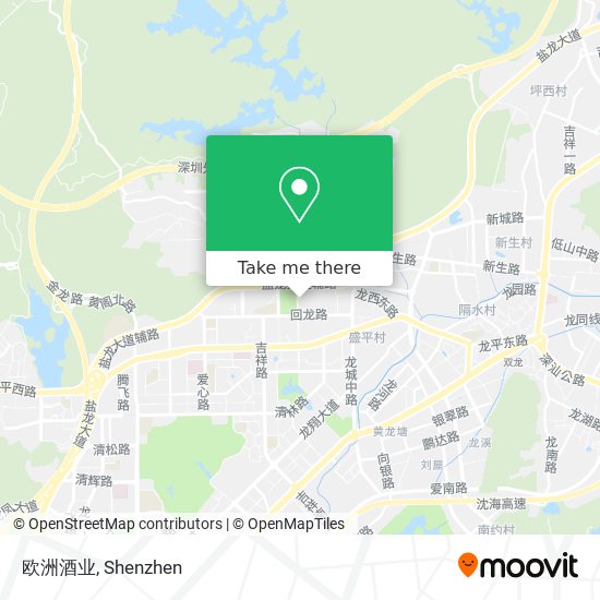 欧洲酒业 map