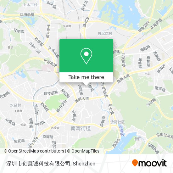 深圳市创展诚科技有限公司 map
