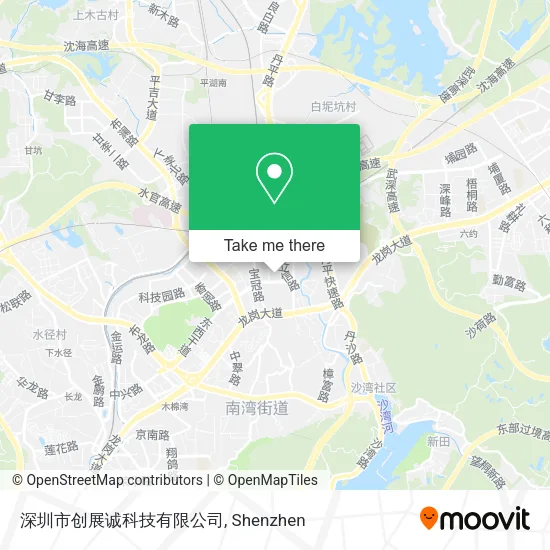 深圳市创展诚科技有限公司 map