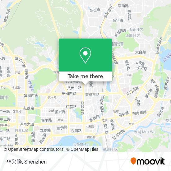 华兴隆 map