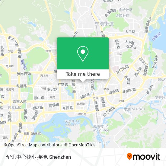 华讯中心物业接待 map