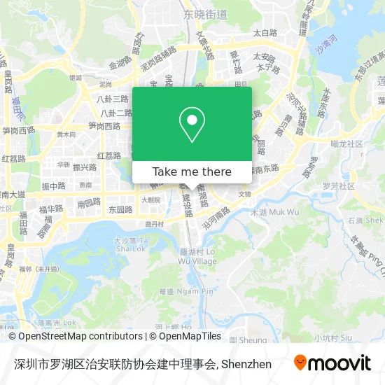 深圳市罗湖区治安联防协会建中理事会 map