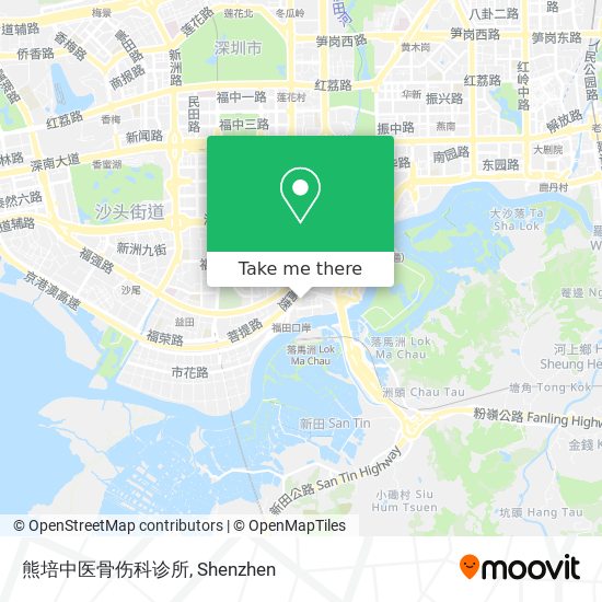 熊培中医骨伤科诊所 map