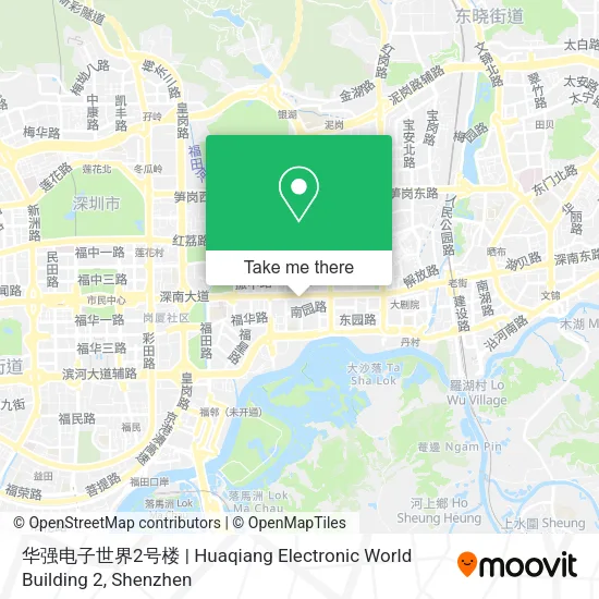 华强电子世界2号楼 | Huaqiang Electronic World Building 2 map