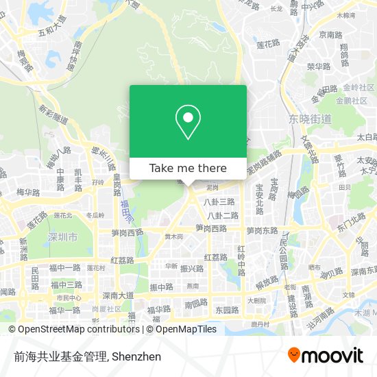 前海共业基金管理 map