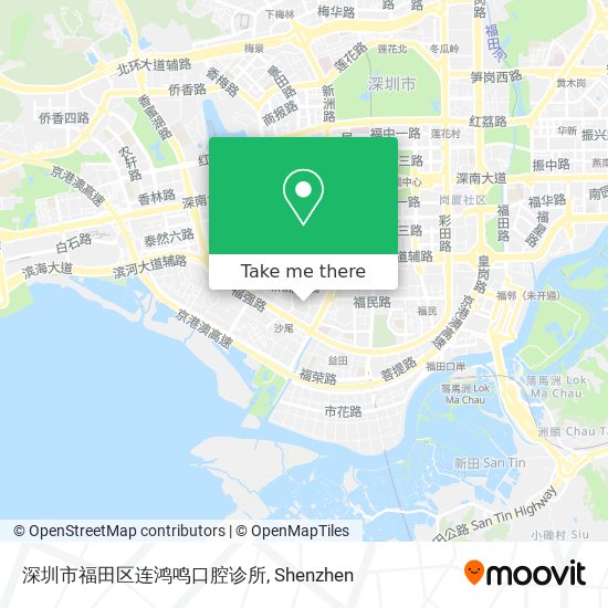 深圳市福田区连鸿鸣口腔诊所 map