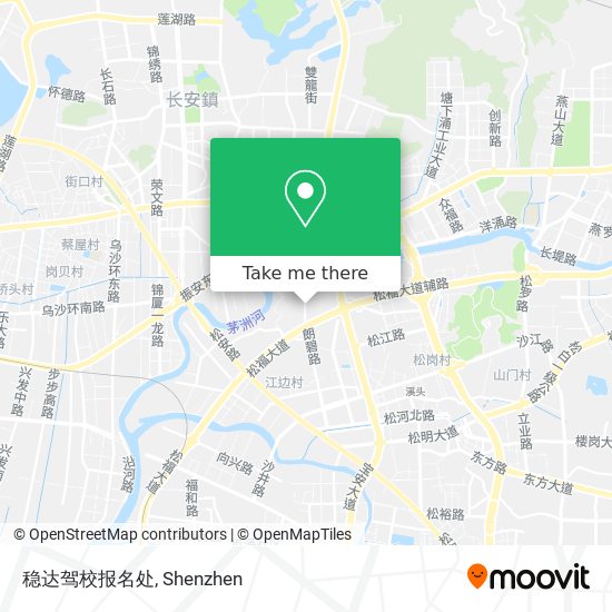 稳达驾校报名处 map