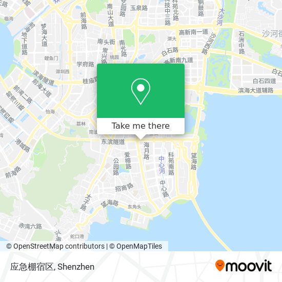 应急棚宿区 map