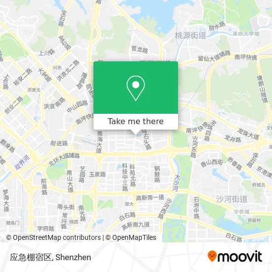 应急棚宿区 map