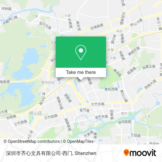 深圳市齐心文具有限公司-西门 map