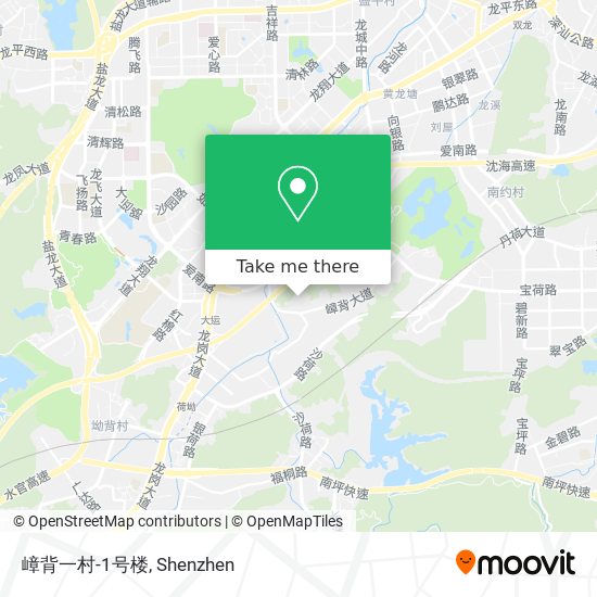 嶂背一村-1号楼 map
