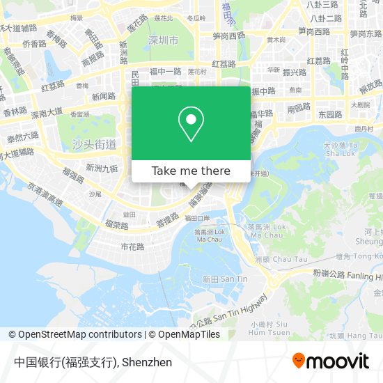 中国银行(福强支行) map