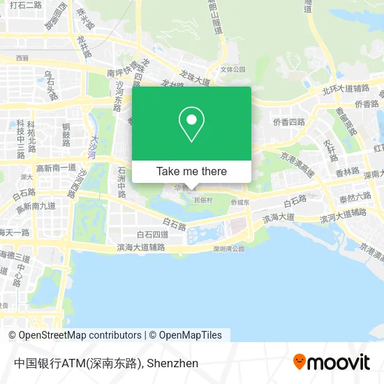 中国银行ATM(深南东路) map