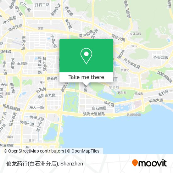 俊龙药行(白石洲分店) map