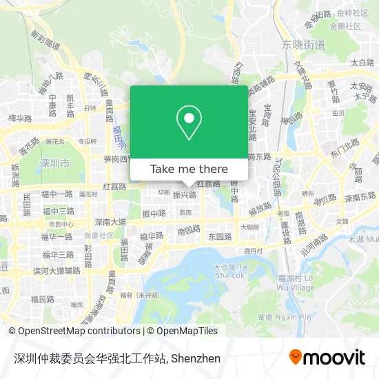 深圳仲裁委员会华强北工作站 map