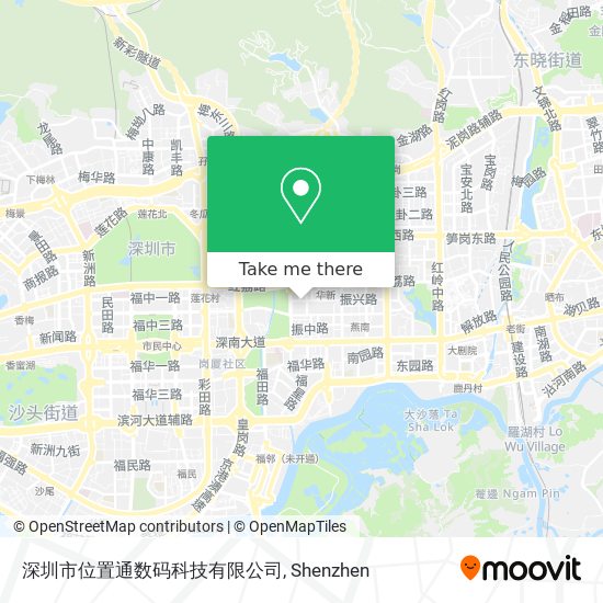 深圳市位置通数码科技有限公司 map