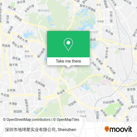 深圳市地球星实业有限公司 map