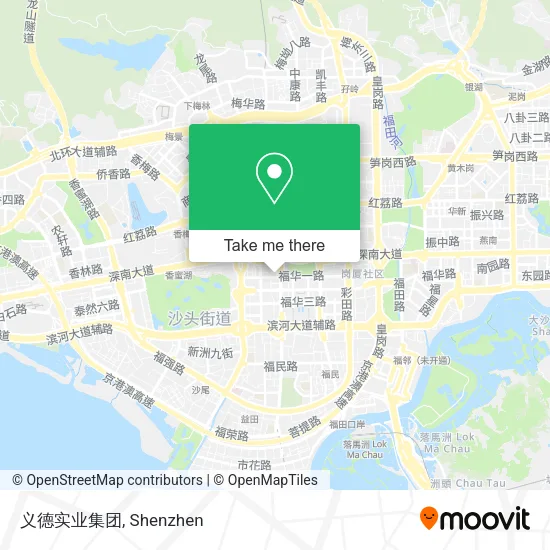 义德实业集团 map
